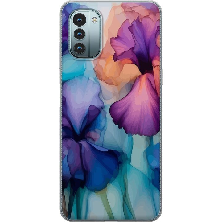 Mobiele hoes voor Nokia G11 met Magische bloemen ontwerp in de groep SMARTPHONE & TABLETS / Mobielbescherming / Nokia/Microsoft bij TP E-commerce Nordic AB (A55910)