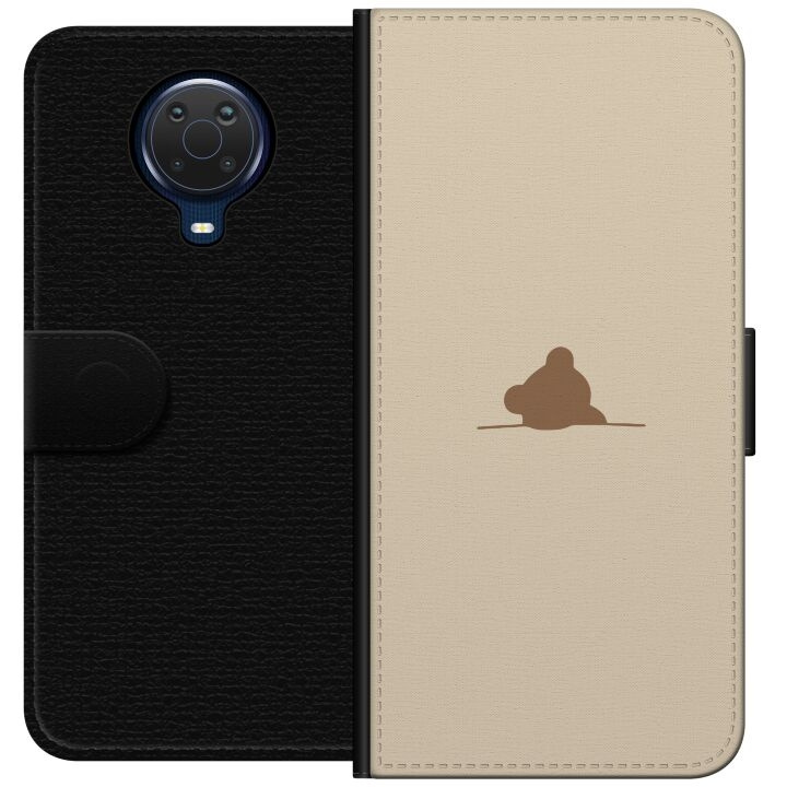 Portemonnee-hoesje voor Nokia G20 met Nalle ontwerp in de groep SMARTPHONE & TABLETS / Mobielbescherming / Nokia/Microsoft bij TP E-commerce Nordic AB (A55954)