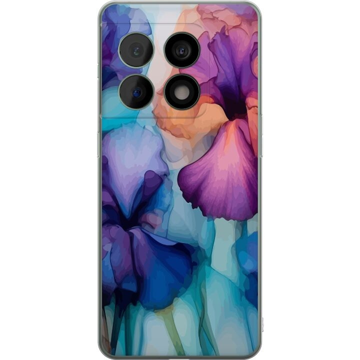 Mobiele hoes voor OnePlus 10 Pro met Magische bloemen ontwerp in de groep SMARTPHONE & TABLETS / Mobielbescherming / OnePlus bij TP E-commerce Nordic AB (A56342)