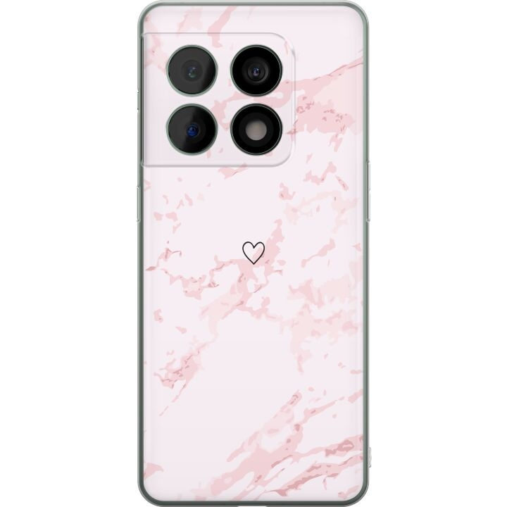 Mobiele hoes voor OnePlus 10 Pro met Roze Hart ontwerp in de groep SMARTPHONE & TABLETS / Mobielbescherming / OnePlus bij TP E-commerce Nordic AB (A56362)