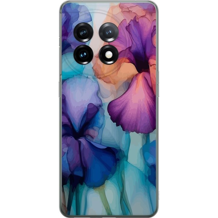 Mobiele hoes voor OnePlus 11 met Magische bloemen ontwerp in de groep SMARTPHONE & TABLETS / Mobielbescherming / OnePlus bij TP E-commerce Nordic AB (A56423)