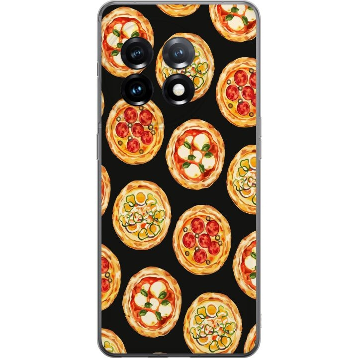 Mobiele hoes voor OnePlus 11R met Pizza ontwerp in de groep SMARTPHONE & TABLETS / Mobielbescherming / OnePlus bij TP E-commerce Nordic AB (A56487)