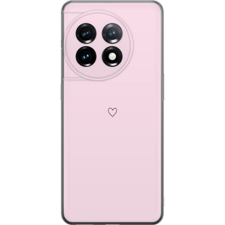 Mobiele hoes voor OnePlus 11R met Hart ontwerp in de groep SMARTPHONE & TABLETS / Mobielbescherming / OnePlus bij TP E-commerce Nordic AB (A56493)