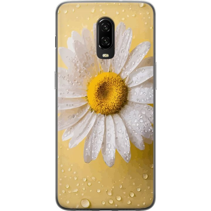 Mobiele hoes voor OnePlus 6T met Porseleinbloem ontwerp in de groep SMARTPHONE & TABLETS / Mobielbescherming / OnePlus bij TP E-commerce Nordic AB (A56555)