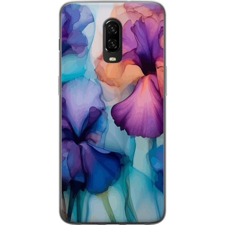 Mobiele hoes voor OnePlus 6T met Magische bloemen ontwerp in de groep SMARTPHONE & TABLETS / Mobielbescherming / OnePlus bij TP E-commerce Nordic AB (A56558)