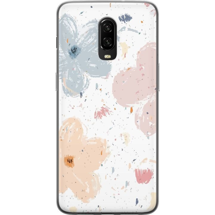 Mobiele hoes voor OnePlus 6T met Bloemen ontwerp in de groep SMARTPHONE & TABLETS / Mobielbescherming / OnePlus bij TP E-commerce Nordic AB (A56567)