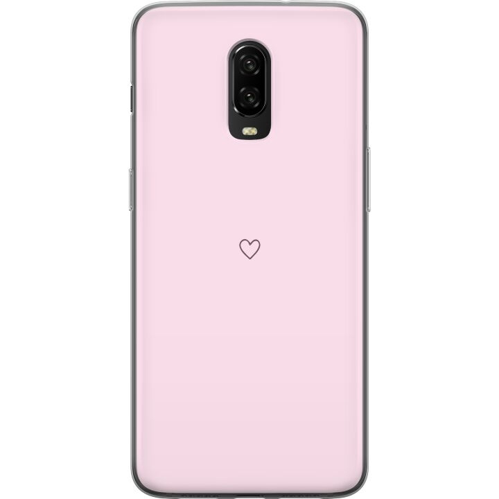 Mobiele hoes voor OnePlus 6T met Hart ontwerp in de groep SMARTPHONE & TABLETS / Mobielbescherming / OnePlus bij TP E-commerce Nordic AB (A56574)