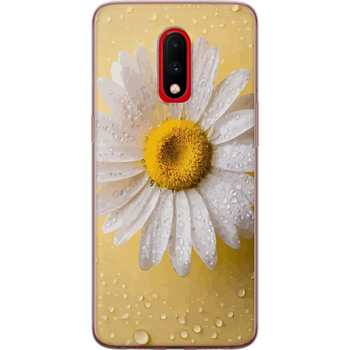 Mobiele hoes voor OnePlus 7 met Porseleinbloem ontwerp in de groep SMARTPHONE & TABLETS / Mobielbescherming / OnePlus bij TP E-commerce Nordic AB (A56609)