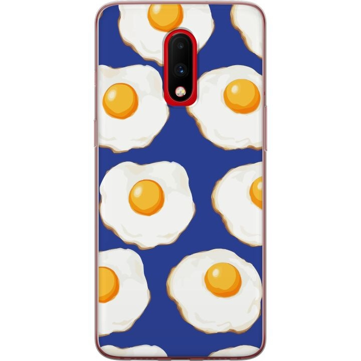 Mobiele hoes voor OnePlus 7 met Gebakken eieren ontwerp in de groep SMARTPHONE & TABLETS / Mobielbescherming / OnePlus bij TP E-commerce Nordic AB (A56615)