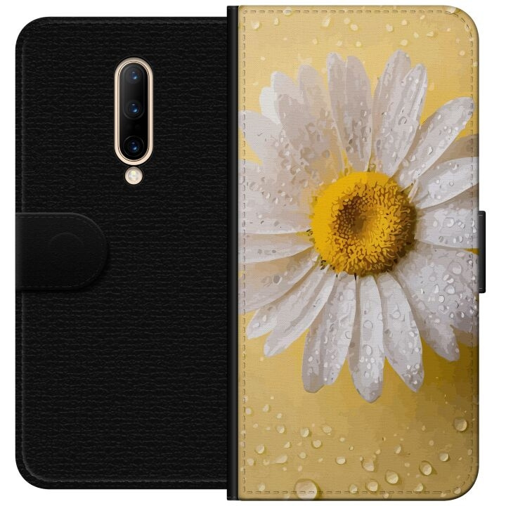 Portemonnee-hoesje voor OnePlus 7 Pro met Porseleinbloem ontwerp in de groep SMARTPHONE & TABLETS / Mobielbescherming / OnePlus bij TP E-commerce Nordic AB (A56636)