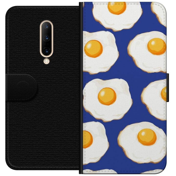 Portemonnee-hoesje voor OnePlus 7 Pro met Gebakken eieren ontwerp in de groep SMARTPHONE & TABLETS / Mobielbescherming / OnePlus bij TP E-commerce Nordic AB (A56642)