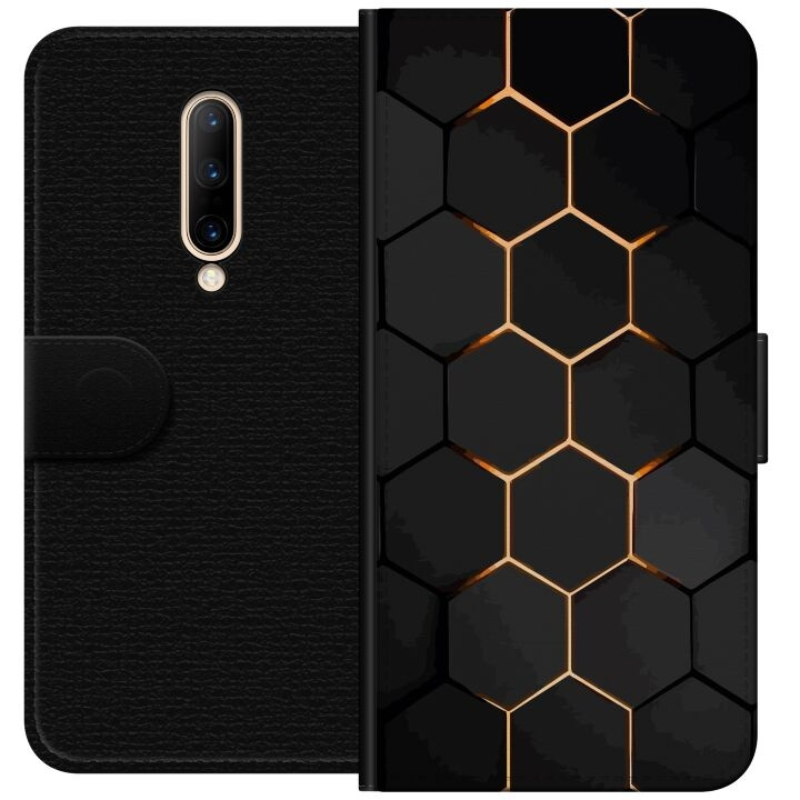 Portemonnee-hoesje voor OnePlus 7 Pro met Luxe Patroon ontwerp in de groep SMARTPHONE & TABLETS / Mobielbescherming / OnePlus bij TP E-commerce Nordic AB (A56661)