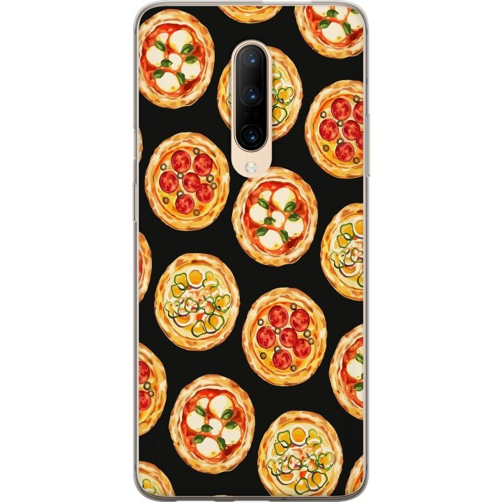 Mobiele hoes voor OnePlus 7 Pro met Pizza ontwerp in de groep SMARTPHONE & TABLETS / Mobielbescherming / OnePlus bij TP E-commerce Nordic AB (A56676)