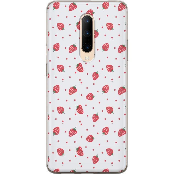 Mobiele hoes voor OnePlus 7 Pro met Aardbeien ontwerp in de groep SMARTPHONE & TABLETS / Mobielbescherming / OnePlus bij TP E-commerce Nordic AB (A56680)