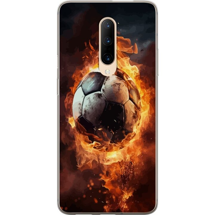 Mobiele hoes voor OnePlus 7 Pro met Voetbal ontwerp in de groep SMARTPHONE & TABLETS / Mobielbescherming / OnePlus bij TP E-commerce Nordic AB (A56684)