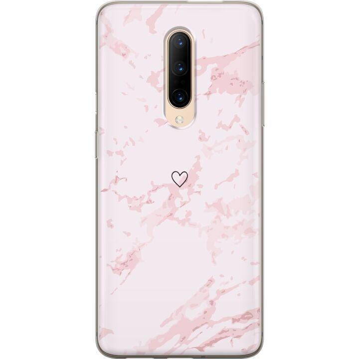 Mobiele hoes voor OnePlus 7 Pro met Roze Hart ontwerp in de groep SMARTPHONE & TABLETS / Mobielbescherming / OnePlus bij TP E-commerce Nordic AB (A56686)