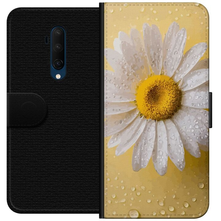 Portemonnee-hoesje voor OnePlus 7T Pro met Porseleinbloem ontwerp in de groep SMARTPHONE & TABLETS / Mobielbescherming / OnePlus bij TP E-commerce Nordic AB (A56744)