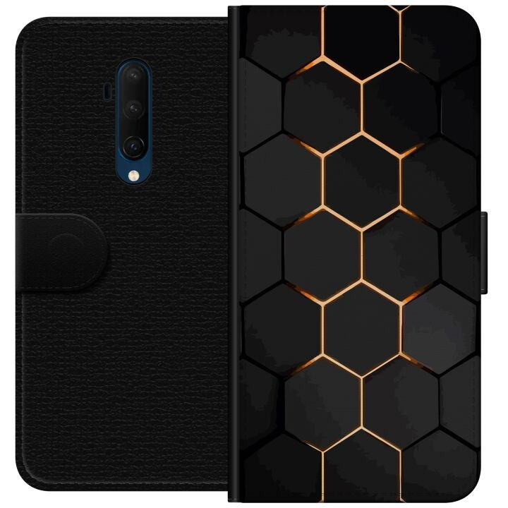 Portemonnee-hoesje voor OnePlus 7T Pro met Luxe Patroon ontwerp in de groep SMARTPHONE & TABLETS / Mobielbescherming / OnePlus bij TP E-commerce Nordic AB (A56769)