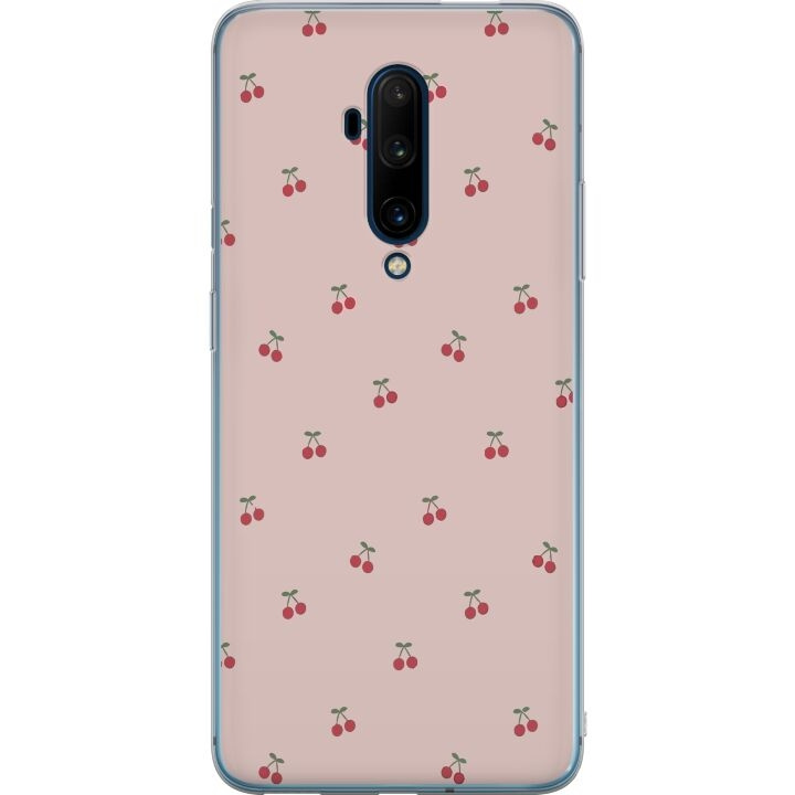 Mobiele hoes voor OnePlus 7T Pro met Kersen ontwerp in de groep SMARTPHONE & TABLETS / Mobielbescherming / OnePlus bij TP E-commerce Nordic AB (A56778)