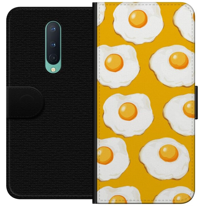 Portemonnee-hoesje voor OnePlus 8 met Gebakken ei ontwerp in de groep SMARTPHONE & TABLETS / Mobielbescherming / OnePlus bij TP E-commerce Nordic AB (A56800)