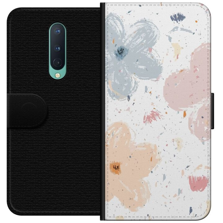 Portemonnee-hoesje voor OnePlus 8 met Bloemen ontwerp in de groep SMARTPHONE & TABLETS / Mobielbescherming / OnePlus bij TP E-commerce Nordic AB (A56810)