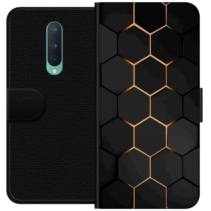 Portemonnee-hoesje voor OnePlus 8 met Luxe Patroon ontwerp in de groep SMARTPHONE & TABLETS / Mobielbescherming / OnePlus bij TP E-commerce Nordic AB (A56823)