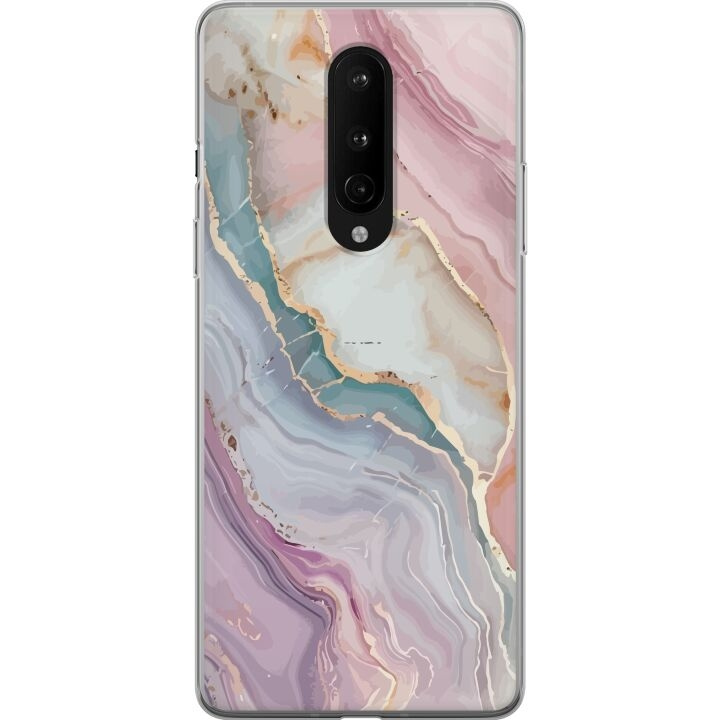 Mobiele hoes voor OnePlus 8 met Marmer ontwerp in de groep SMARTPHONE & TABLETS / Mobielbescherming / OnePlus bij TP E-commerce Nordic AB (A56847)