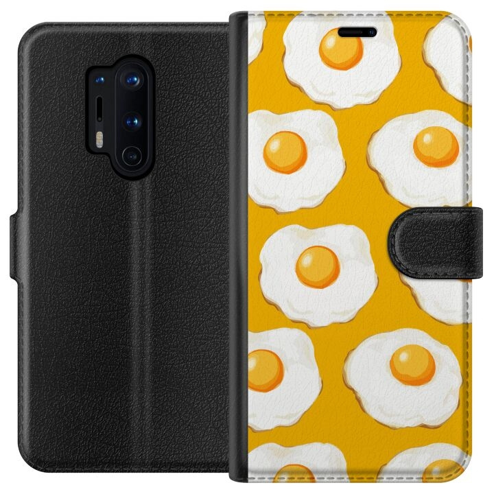 Portemonnee-hoesje voor OnePlus 8 Pro met Gebakken ei ontwerp in de groep SMARTPHONE & TABLETS / Mobielbescherming / OnePlus bij TP E-commerce Nordic AB (A56854)