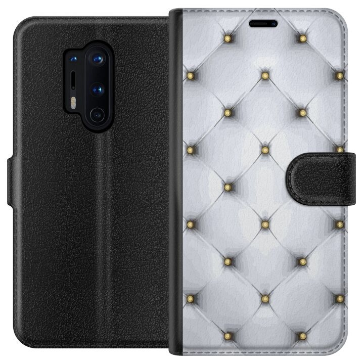 Portemonnee-hoesje voor OnePlus 8 Pro met Luxe ontwerp in de groep SMARTPHONE & TABLETS / Mobielbescherming / OnePlus bij TP E-commerce Nordic AB (A56866)