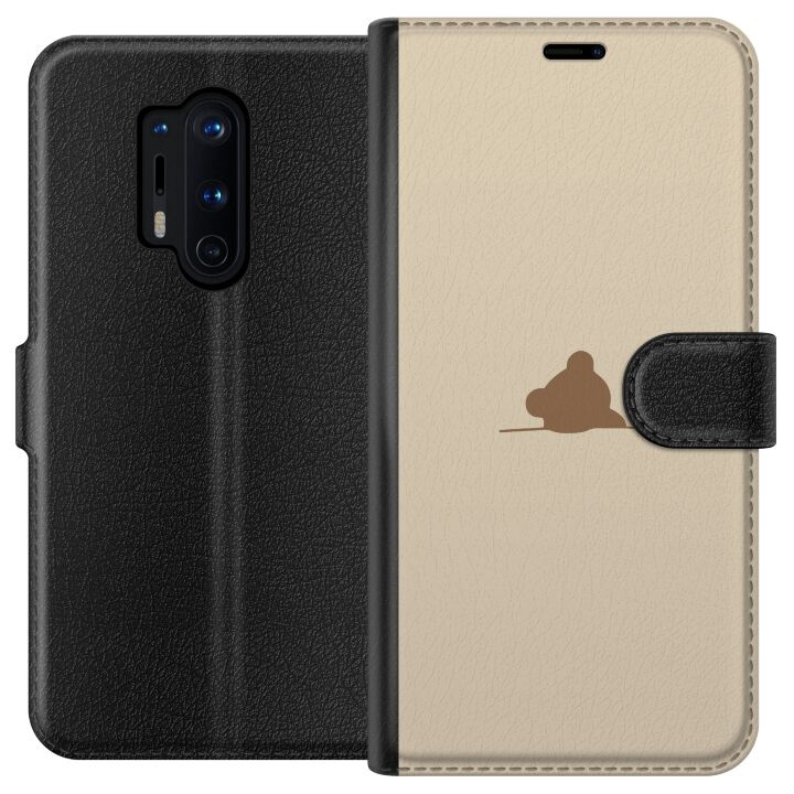 Portemonnee-hoesje voor OnePlus 8 Pro met Nalle ontwerp in de groep SMARTPHONE & TABLETS / Mobielbescherming / OnePlus bij TP E-commerce Nordic AB (A56872)