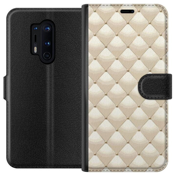 Portemonnee-hoesje voor OnePlus 8 Pro met Goudglans ontwerp in de groep SMARTPHONE & TABLETS / Mobielbescherming / OnePlus bij TP E-commerce Nordic AB (A56878)