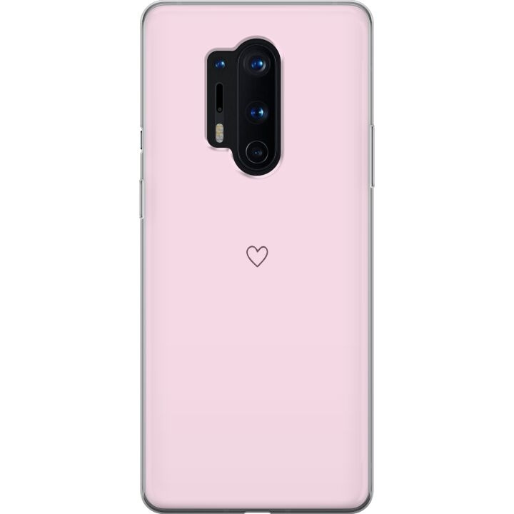 Mobiele hoes voor OnePlus 8 Pro met Hart ontwerp in de groep SMARTPHONE & TABLETS / Mobielbescherming / OnePlus bij TP E-commerce Nordic AB (A56898)