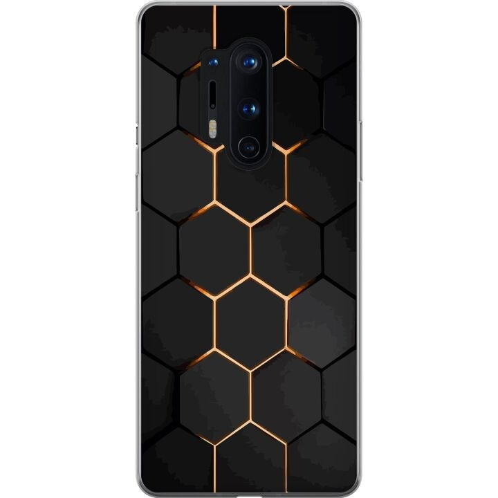 Mobiele hoes voor OnePlus 8 Pro met Luxe Patroon ontwerp in de groep SMARTPHONE & TABLETS / Mobielbescherming / OnePlus bij TP E-commerce Nordic AB (A56904)