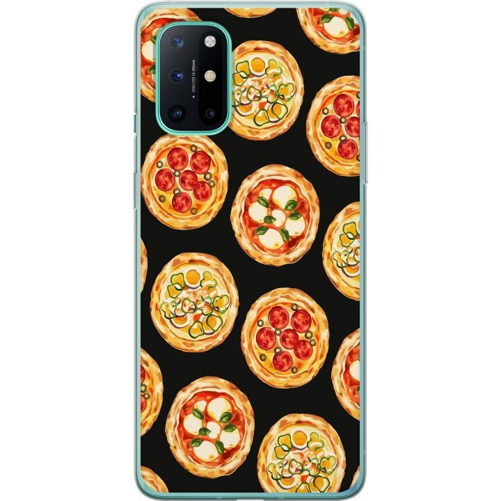 Mobiele hoes voor OnePlus 8T met Pizza ontwerp in de groep SMARTPHONE & TABLETS / Mobielbescherming / OnePlus bij TP E-commerce Nordic AB (A56946)