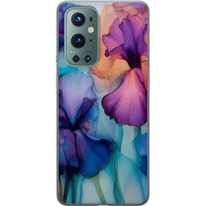 Mobiele hoes voor OnePlus 9 Pro met Magische bloemen ontwerp in de groep SMARTPHONE & TABLETS / Mobielbescherming / OnePlus bij TP E-commerce Nordic AB (A57044)