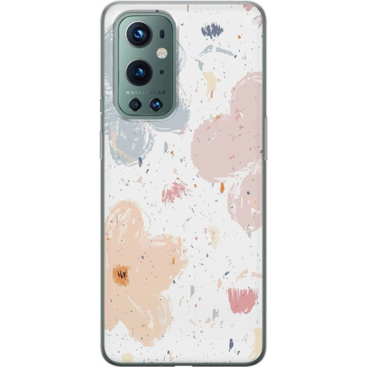 Mobiele hoes voor OnePlus 9 Pro met Bloemen ontwerp in de groep SMARTPHONE & TABLETS / Mobielbescherming / OnePlus bij TP E-commerce Nordic AB (A57053)