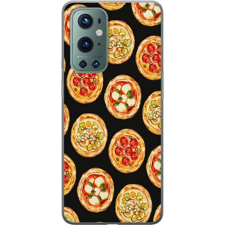 Mobiele hoes voor OnePlus 9 Pro met Pizza ontwerp in de groep SMARTPHONE & TABLETS / Mobielbescherming / OnePlus bij TP E-commerce Nordic AB (A57054)