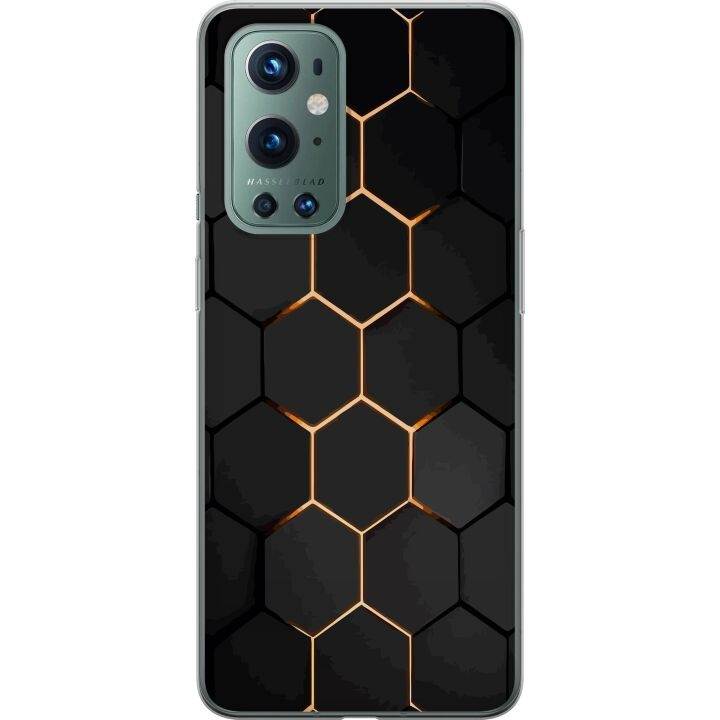 Mobiele hoes voor OnePlus 9 Pro met Luxe Patroon ontwerp in de groep SMARTPHONE & TABLETS / Mobielbescherming / OnePlus bij TP E-commerce Nordic AB (A57066)