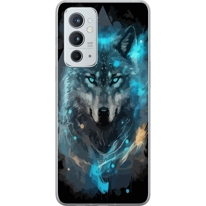 Mobiele hoes voor OnePlus 9RT 5G met Wolf ontwerp in de groep SMARTPHONE & TABLETS / Mobielbescherming / OnePlus bij TP E-commerce Nordic AB (A57073)