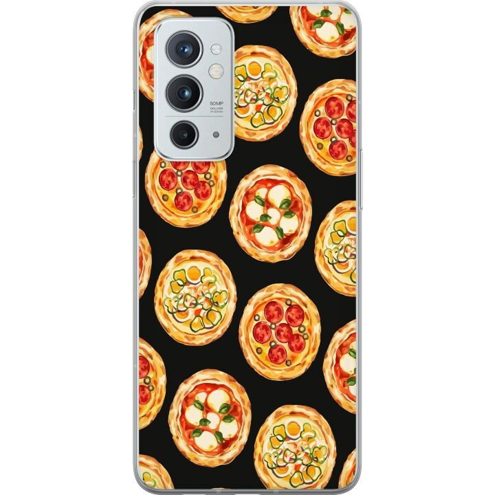 Mobiele hoes voor OnePlus 9RT 5G met Pizza ontwerp in de groep SMARTPHONE & TABLETS / Mobielbescherming / OnePlus bij TP E-commerce Nordic AB (A57081)