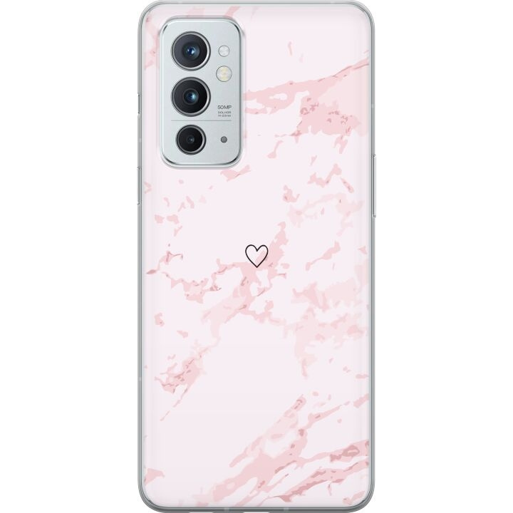 Mobiele hoes voor OnePlus 9RT 5G met Roze Hart ontwerp in de groep SMARTPHONE & TABLETS / Mobielbescherming / OnePlus bij TP E-commerce Nordic AB (A57091)