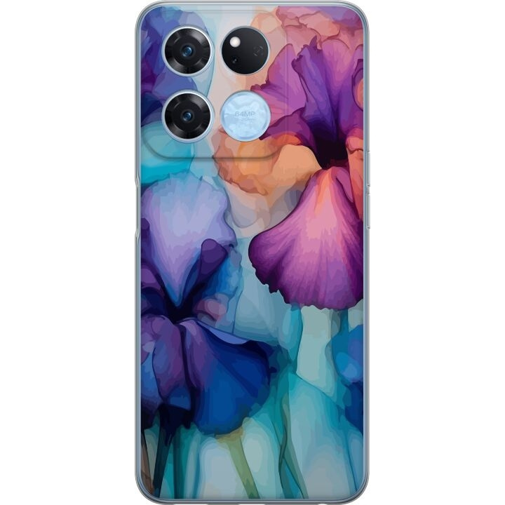 Mobiele hoes voor OnePlus Ace Racing met Magische bloemen ontwerp in de groep SMARTPHONE & TABLETS / Mobielbescherming / OnePlus bij TP E-commerce Nordic AB (A57125)