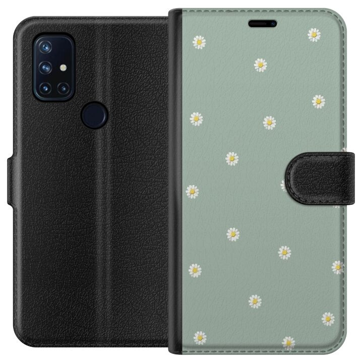 Portemonnee-hoesje voor OnePlus Nord N10 5G met Priesterkragen ontwerp in de groep SMARTPHONE & TABLETS / Mobielbescherming / OnePlus bij TP E-commerce Nordic AB (A57207)