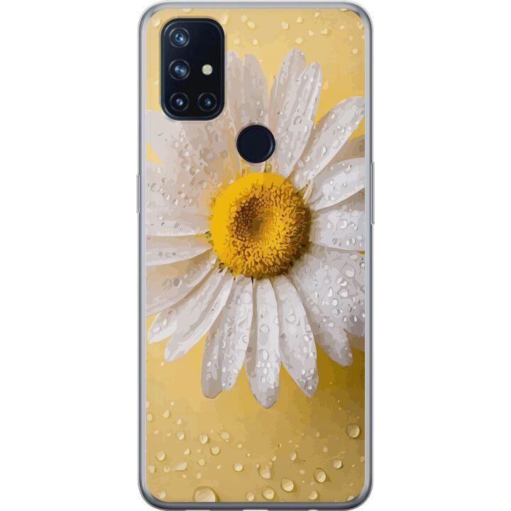 Mobiele hoes voor OnePlus Nord N10 5G met Porseleinbloem ontwerp in de groep SMARTPHONE & TABLETS / Mobielbescherming / OnePlus bij TP E-commerce Nordic AB (A57230)