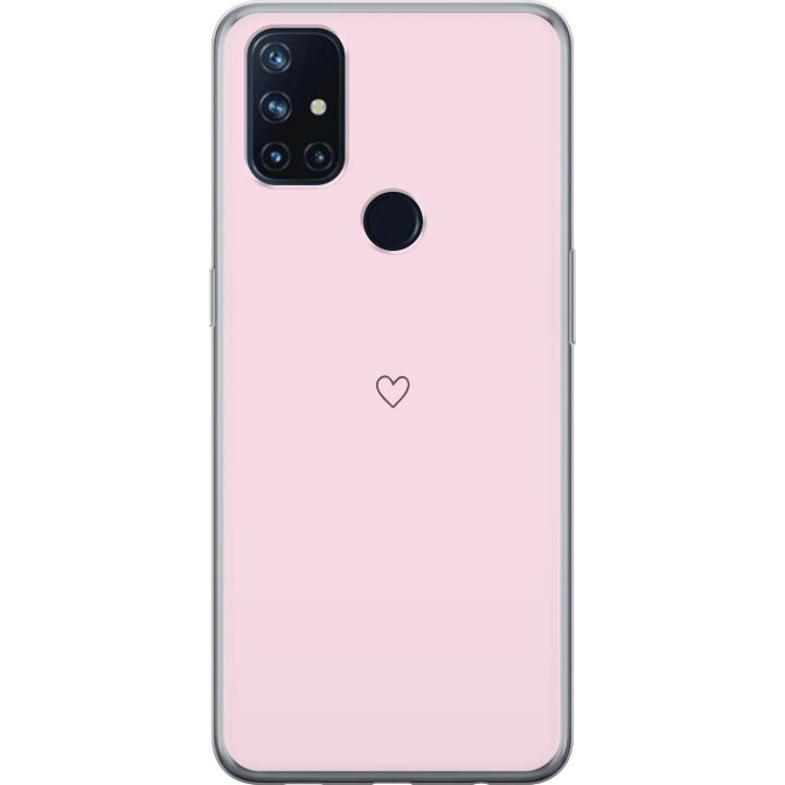 Mobiele hoes voor OnePlus Nord N10 5G met Hart ontwerp in de groep SMARTPHONE & TABLETS / Mobielbescherming / OnePlus bij TP E-commerce Nordic AB (A57249)