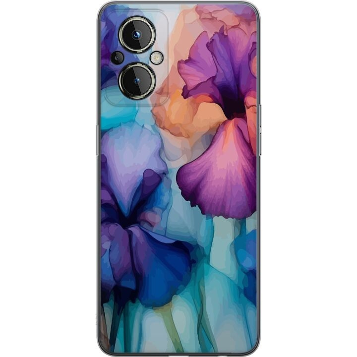 Mobiele hoes voor OnePlus Nord N20 5G met Magische bloemen ontwerp in de groep SMARTPHONE & TABLETS / Mobielbescherming / OnePlus bij TP E-commerce Nordic AB (A57368)