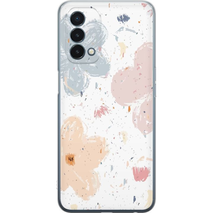 Mobiele hoes voor OnePlus Nord N200 5G met Bloemen ontwerp in de groep SMARTPHONE & TABLETS / Mobielbescherming / OnePlus bij TP E-commerce Nordic AB (A57404)