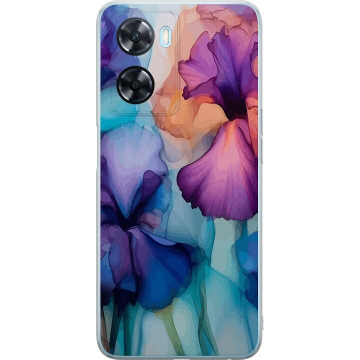 Mobiele hoes voor OnePlus Nord N20 SE met Magische bloemen ontwerp in de groep SMARTPHONE & TABLETS / Mobielbescherming / OnePlus bij TP E-commerce Nordic AB (A57449)