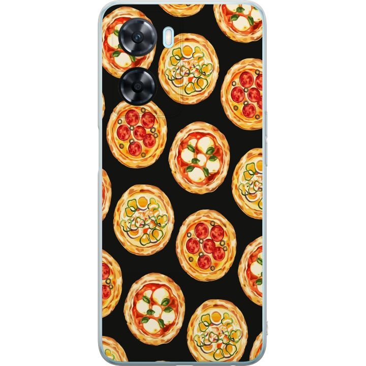 Mobiele hoes voor OnePlus Nord N20 SE met Pizza ontwerp in de groep SMARTPHONE & TABLETS / Mobielbescherming / OnePlus bij TP E-commerce Nordic AB (A57459)