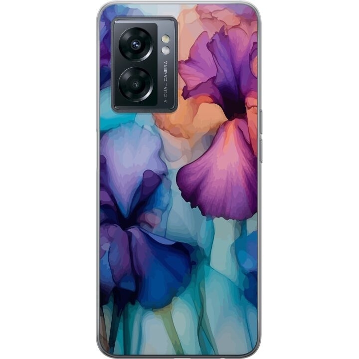 Mobiele hoes voor OnePlus Nord N300 met Magische bloemen ontwerp in de groep SMARTPHONE & TABLETS / Mobielbescherming / OnePlus bij TP E-commerce Nordic AB (A57530)